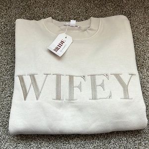 Six Stories Wifey Crewneck